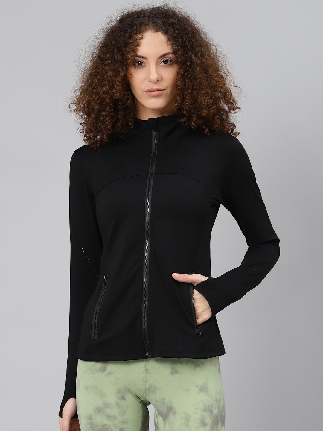 

Fitkin Women Sporty Jacket, Black