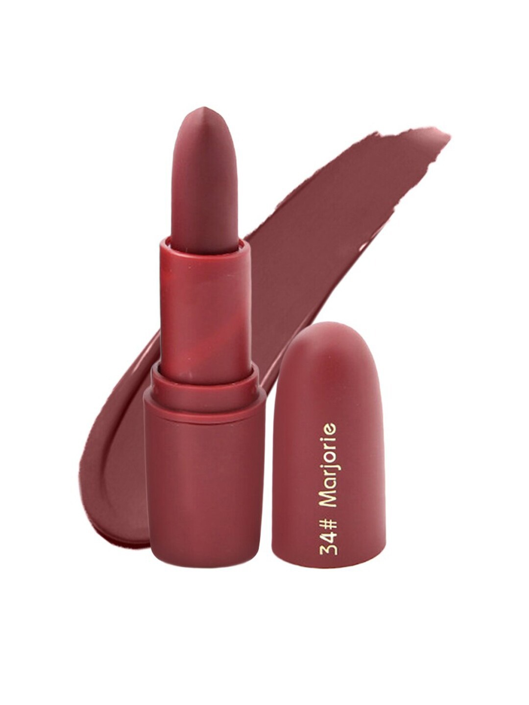 

MISS ROSE Creamy Matte Bullet LipStick 34 Marjorie 20 g, Brown