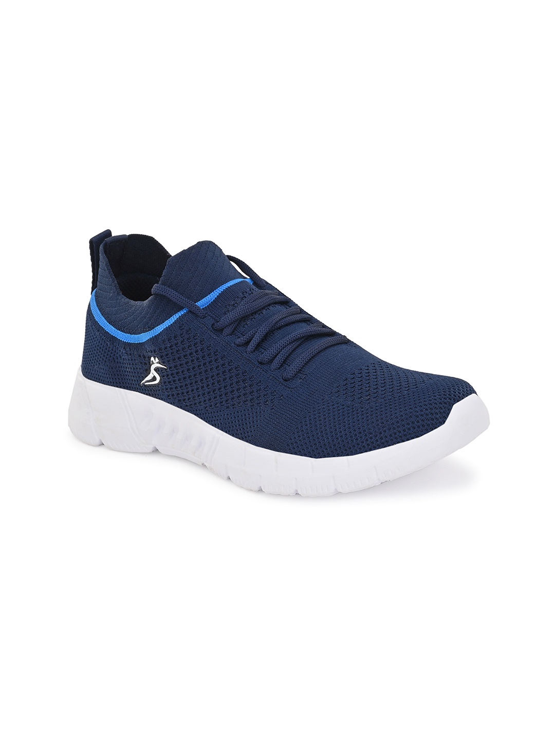 

San Frissco Men Blue Mesh Running Shoes