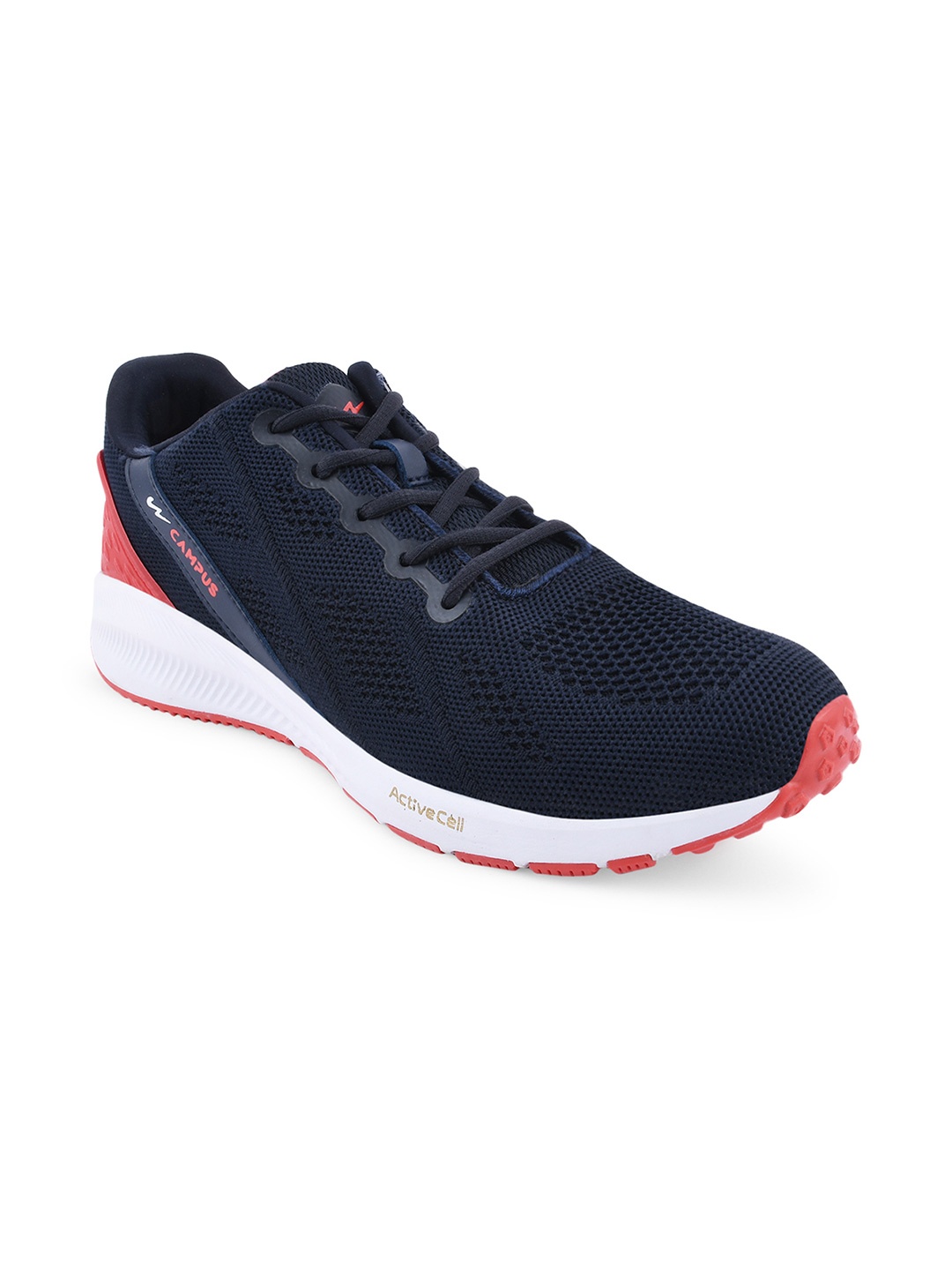

Campus Men Navy Blue Mesh Running Shoes