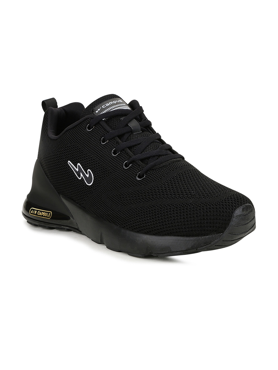 

Campus NORTH PLUS Men Lace-Up Running Shoes, Black