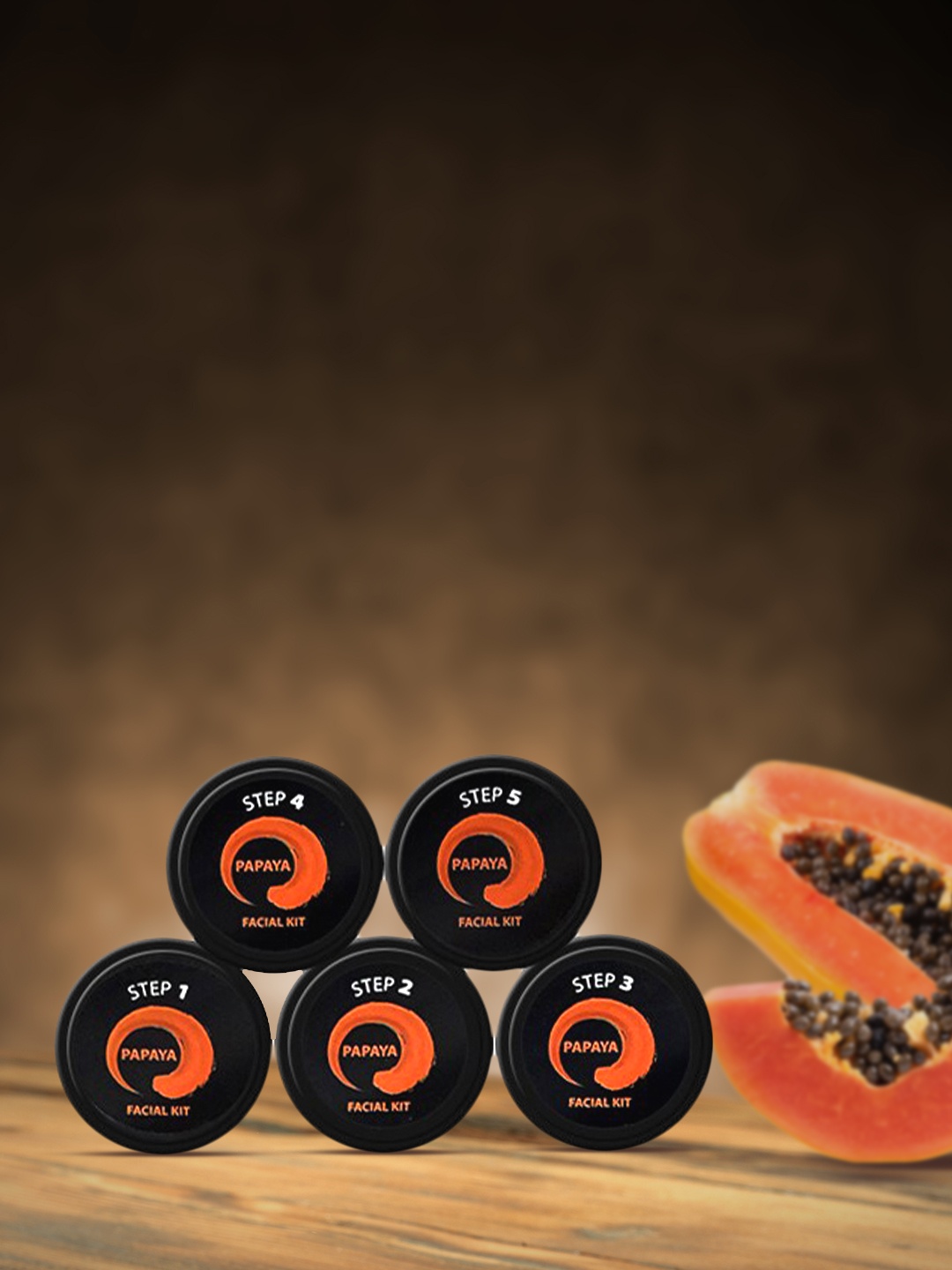 

GEMBLUE BioCare Unisex Papaya Facial Kit 275g, Transparent