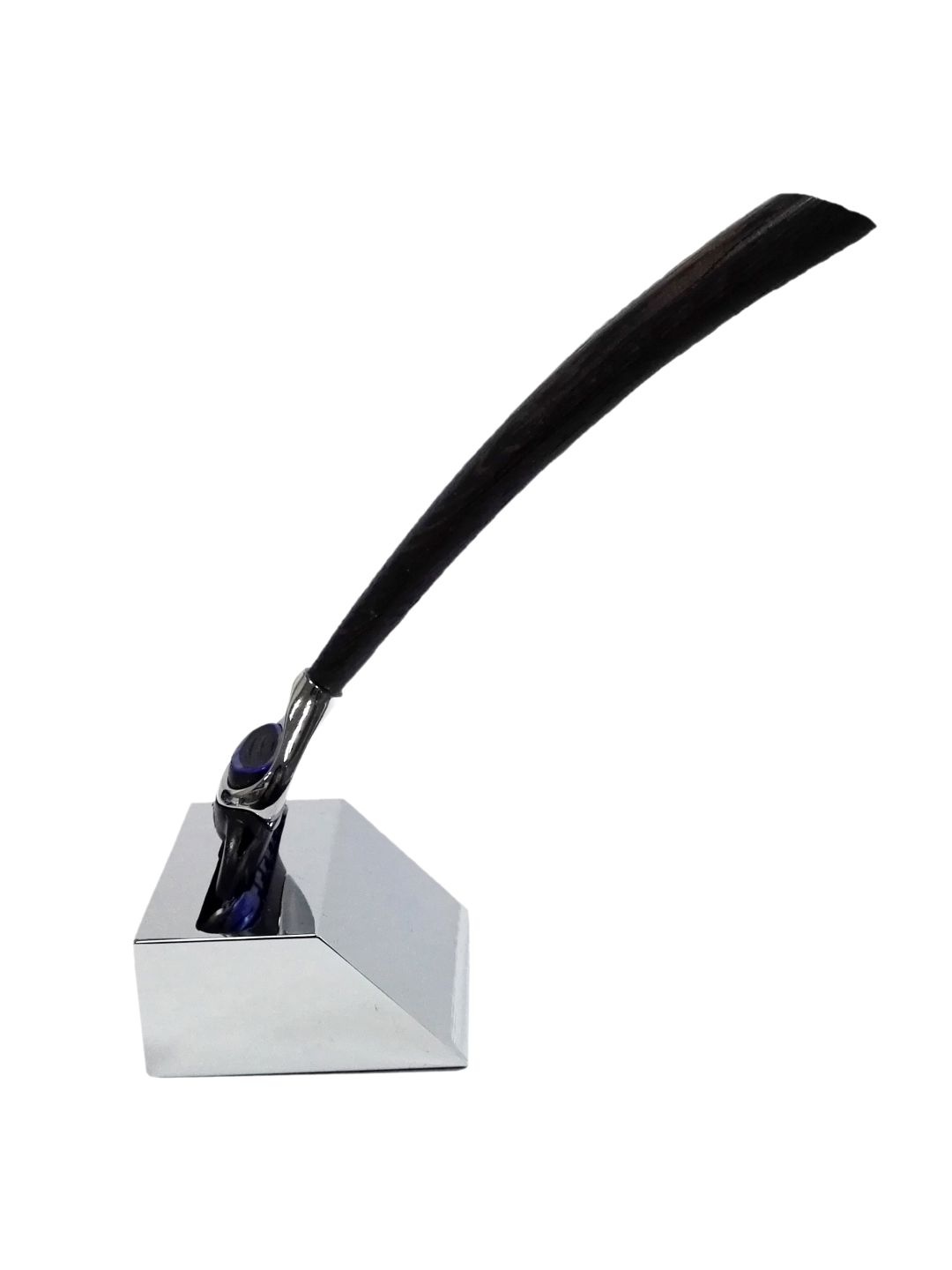 

WAHL Traditional Barber Wenge Wood Shaving Razor with Fusion Connector and Stand, Black