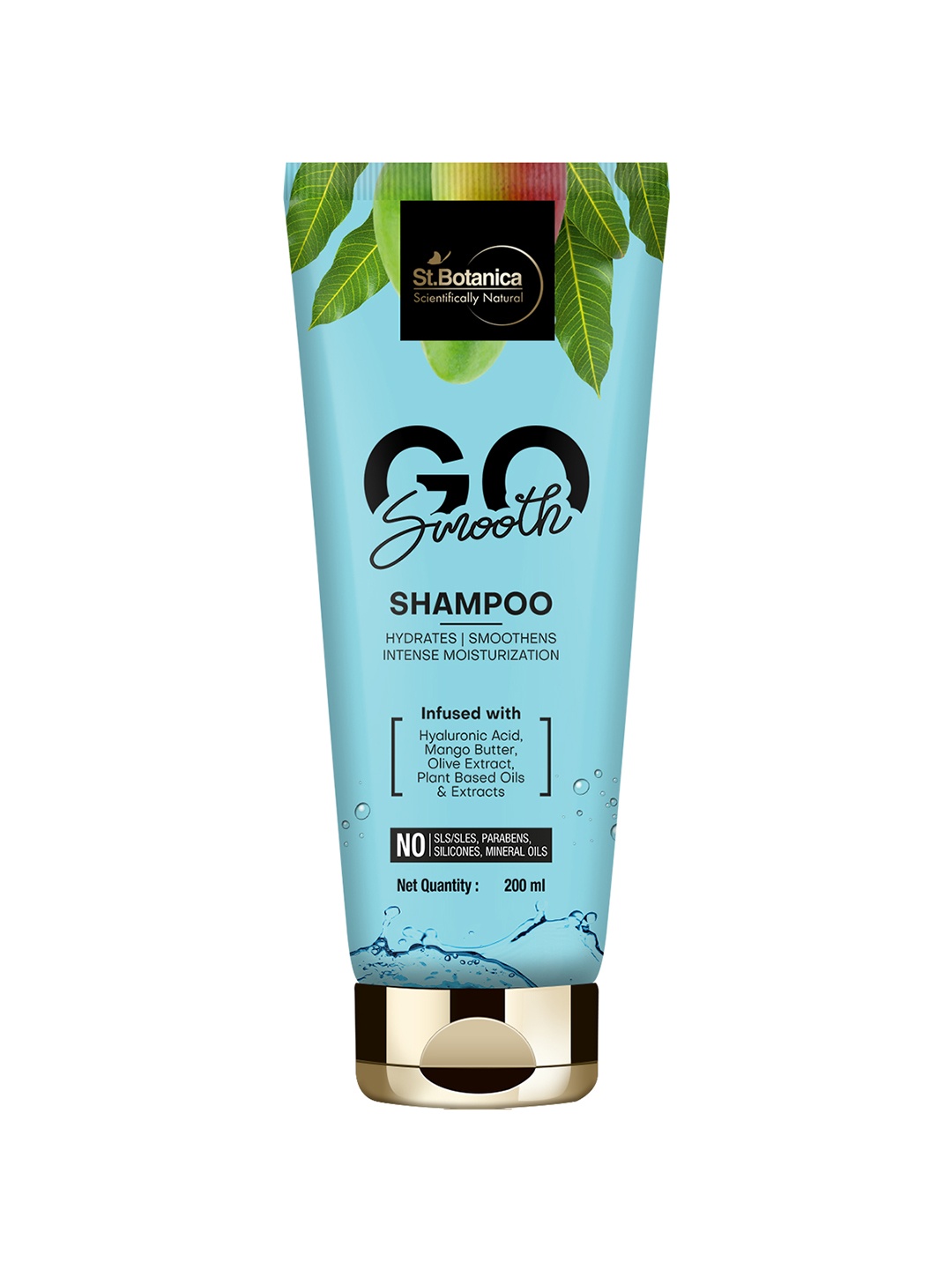 

StBotanica Go Smooth Shampoo 200ml, Blue