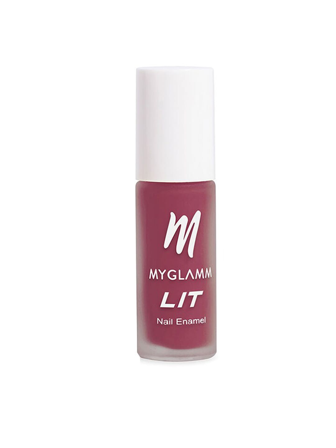 

MyGlamm LIT Matte Nail Enamel-Finsta-7ml, Pink