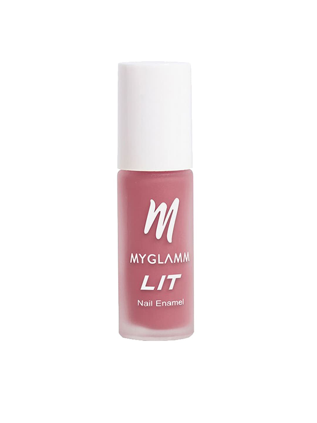 

MyGlamm LIT Matte Nail Enamel-Og-7ml, Pink