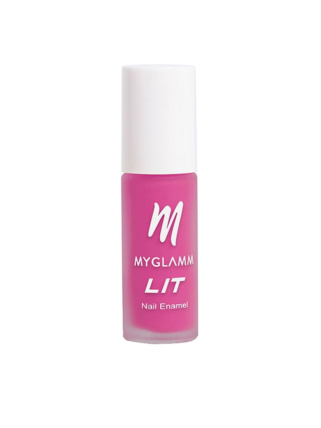 

MyGlamm LIT Matte Nail Enamel - Kiki, Pink