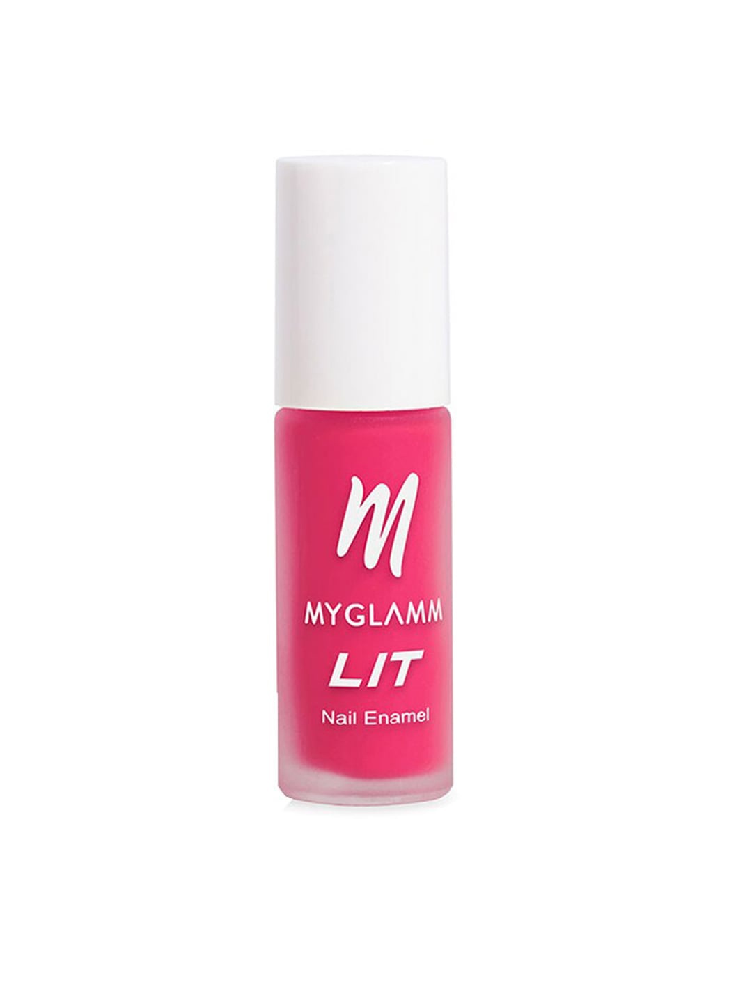 

MyGlamm LIT Matte Nail Enamel-Banger-7ml, Pink