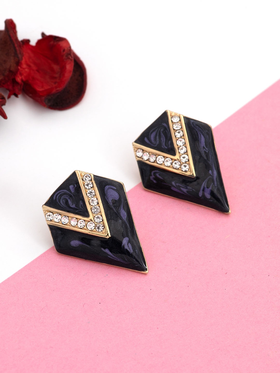 

Estele Rose Gold Circular Chandbalis