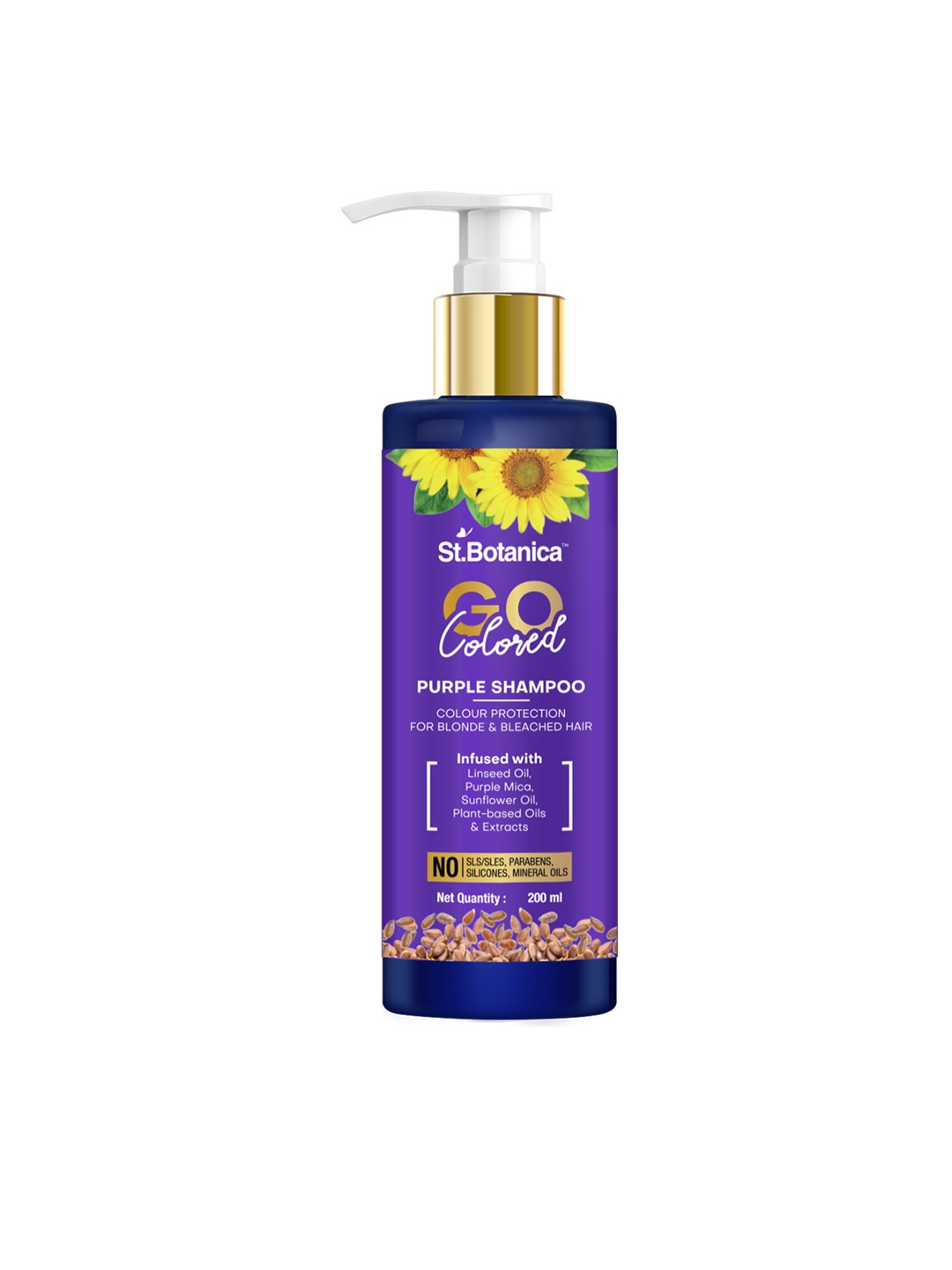 

StBotanica Go Colored Shampoo 200ml, Purple