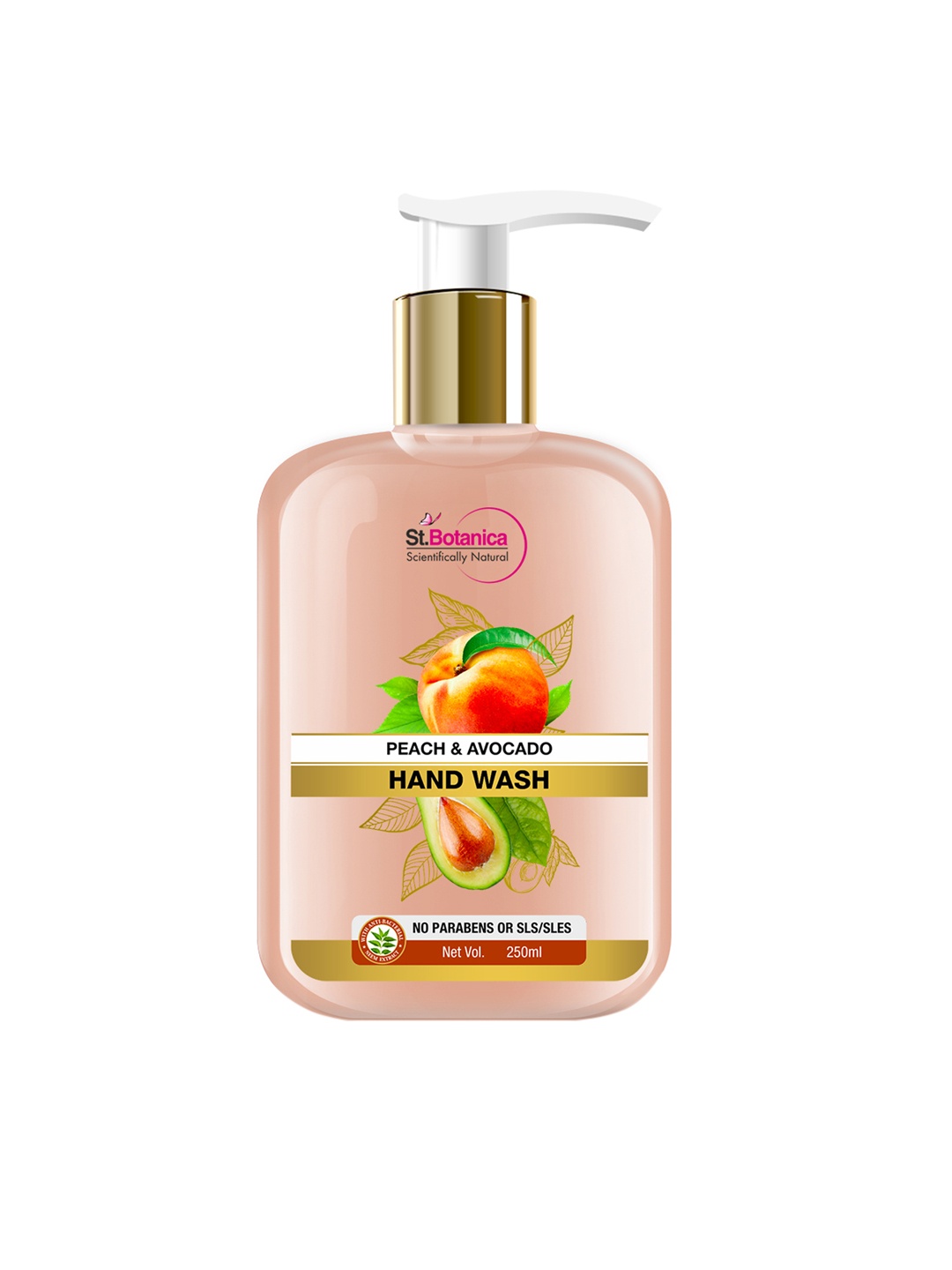

Stbotanica Peach and Avocado No Parabens & SLS Hand Wash 250ml