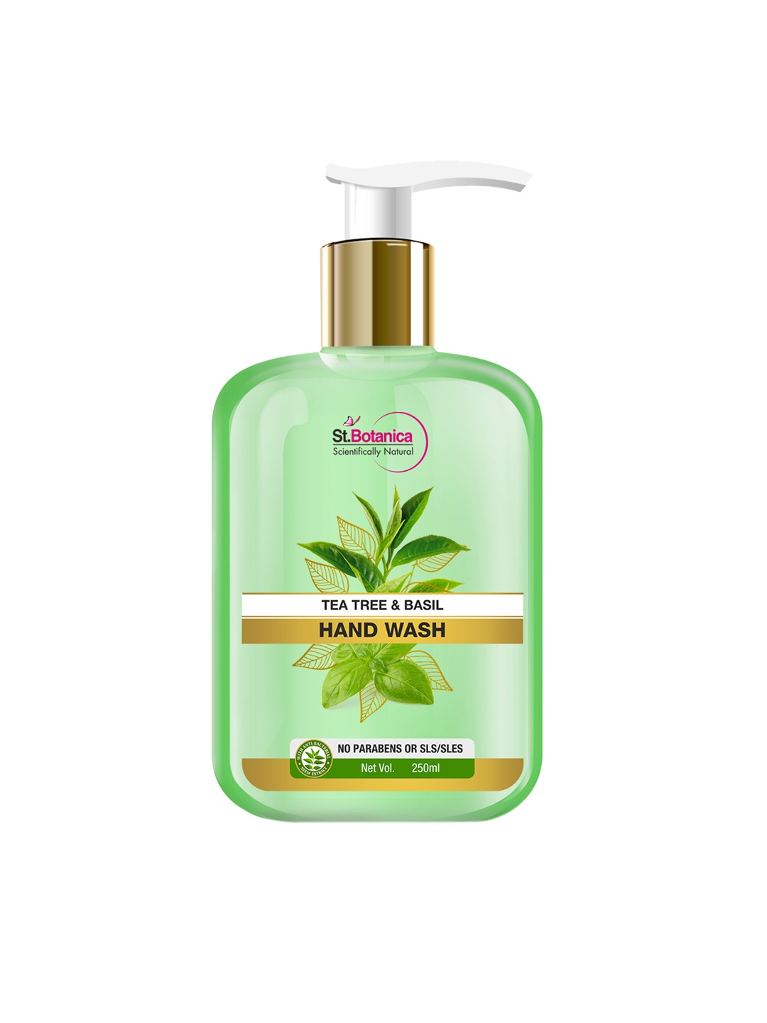 

Stbotanica Tea Tree & Basil Hand Wash 250ml, Green