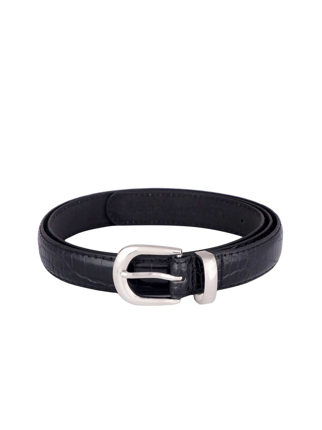 

Lino Perros Women Black Solid Belt