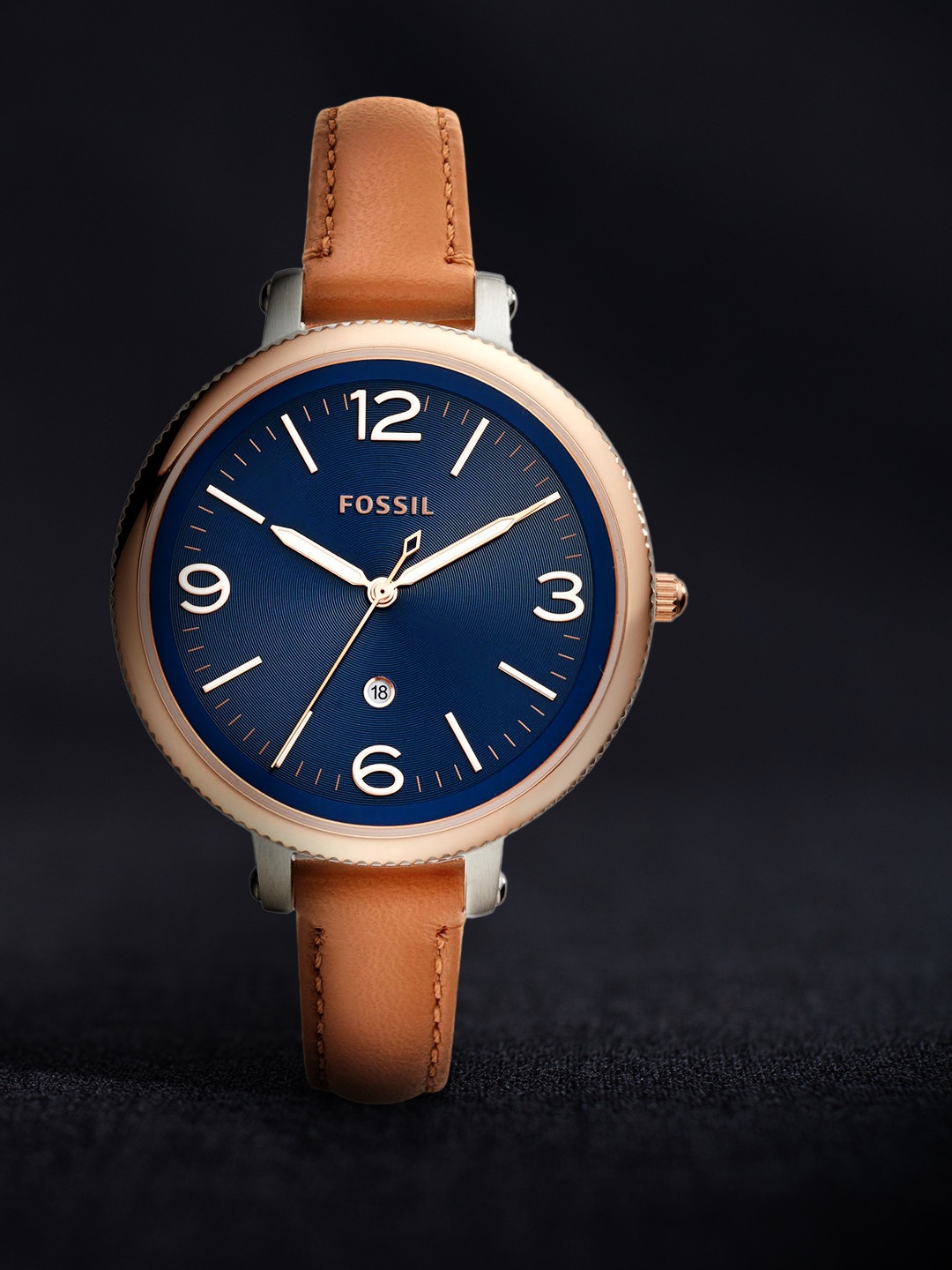 

Fossil Women Blue Analogue Watch