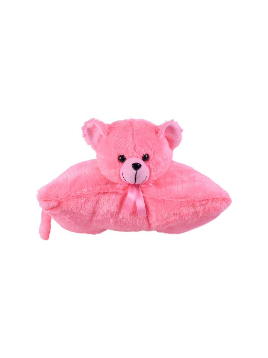 

Ultra Unisex Kids Pink & Black Cute Cat 11 Inch Soft Plush Folding Pillow Soft Toy