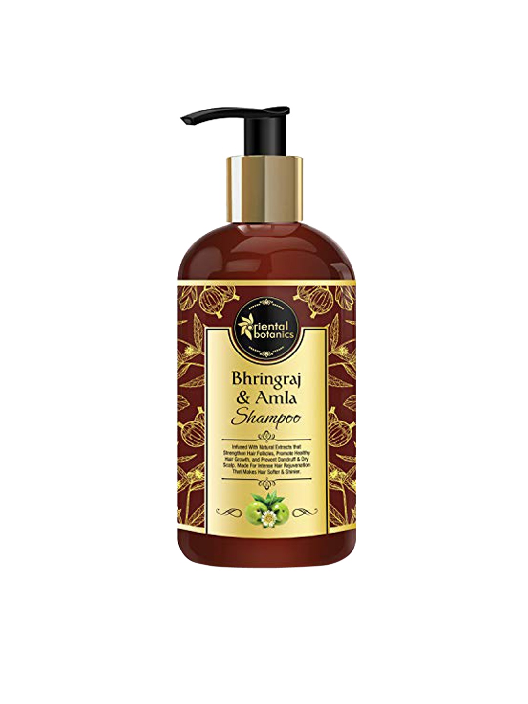 

Oriental Botanics Bhringraj & Amla Hair Shampoo 300 ml, Red