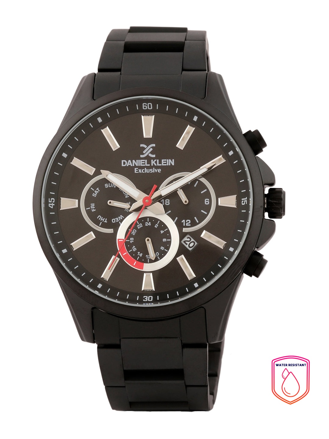 

Daniel Klein Men Black Analogue Watch