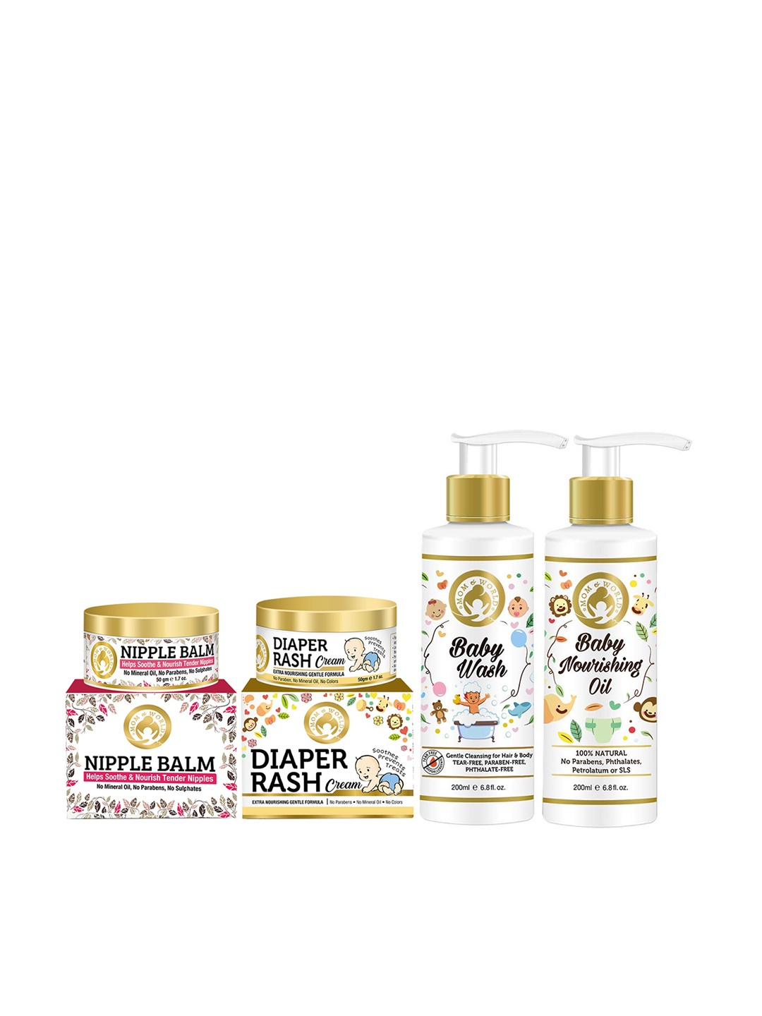 

Mom & World Extra Nourishing Care Kit, White