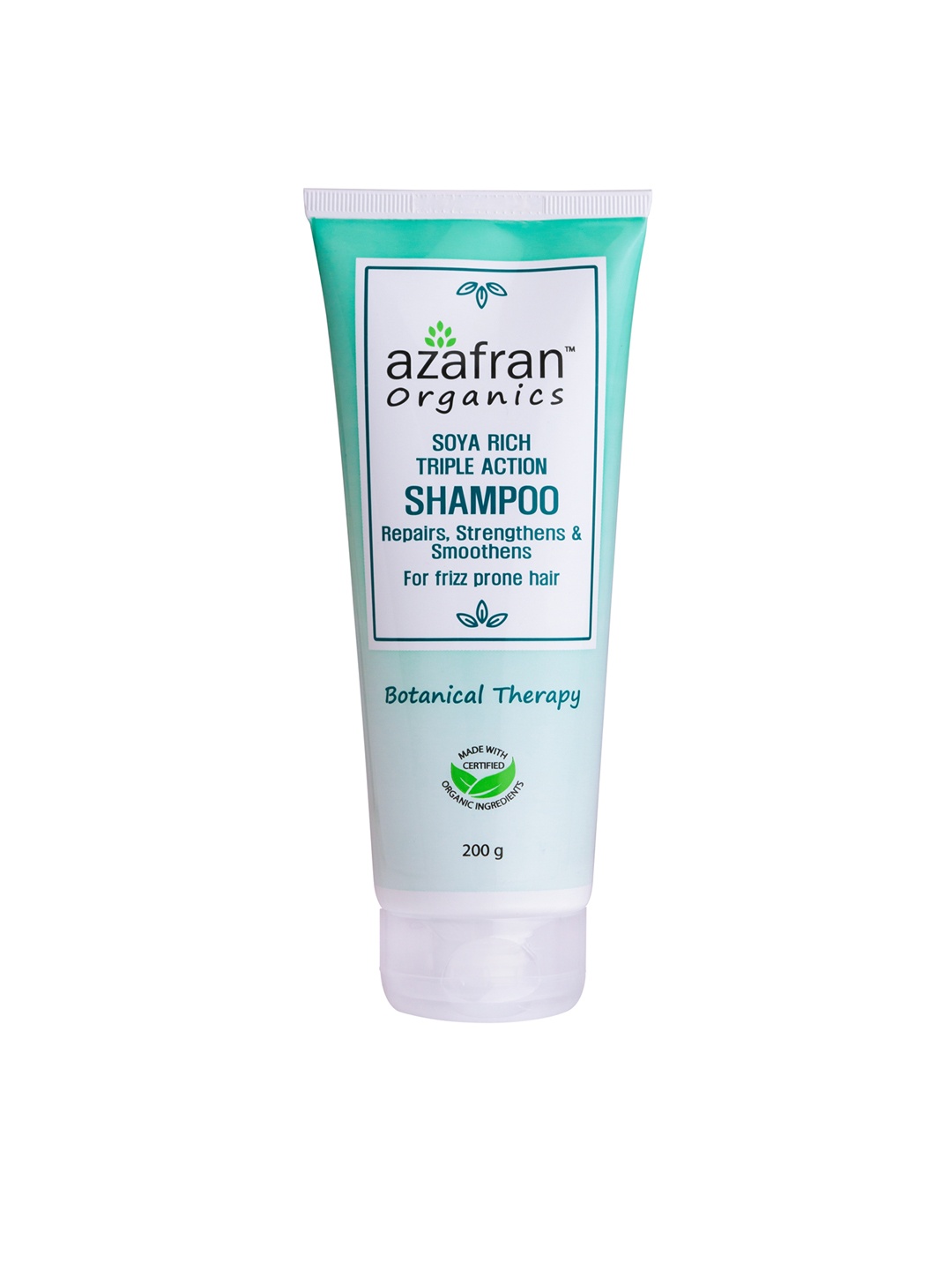 

Azafran Soya Rich Triple Action Shampoo 200 g, Green