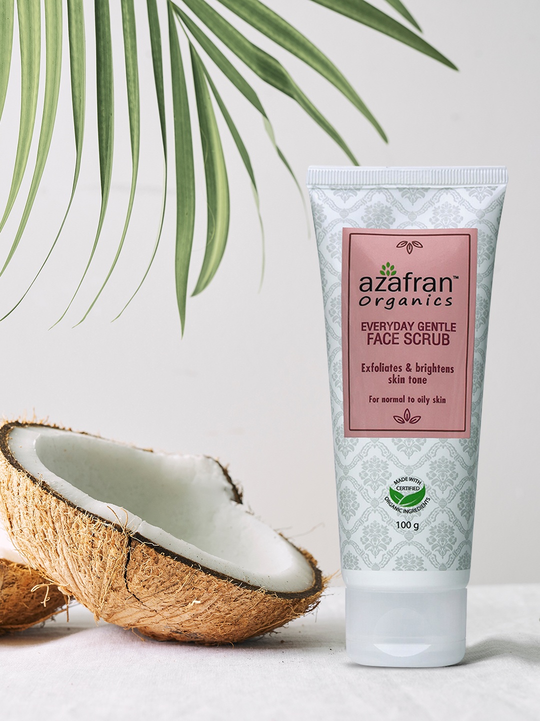 

Azafran Everyday Gentle Face Scrub 100 g, Pink