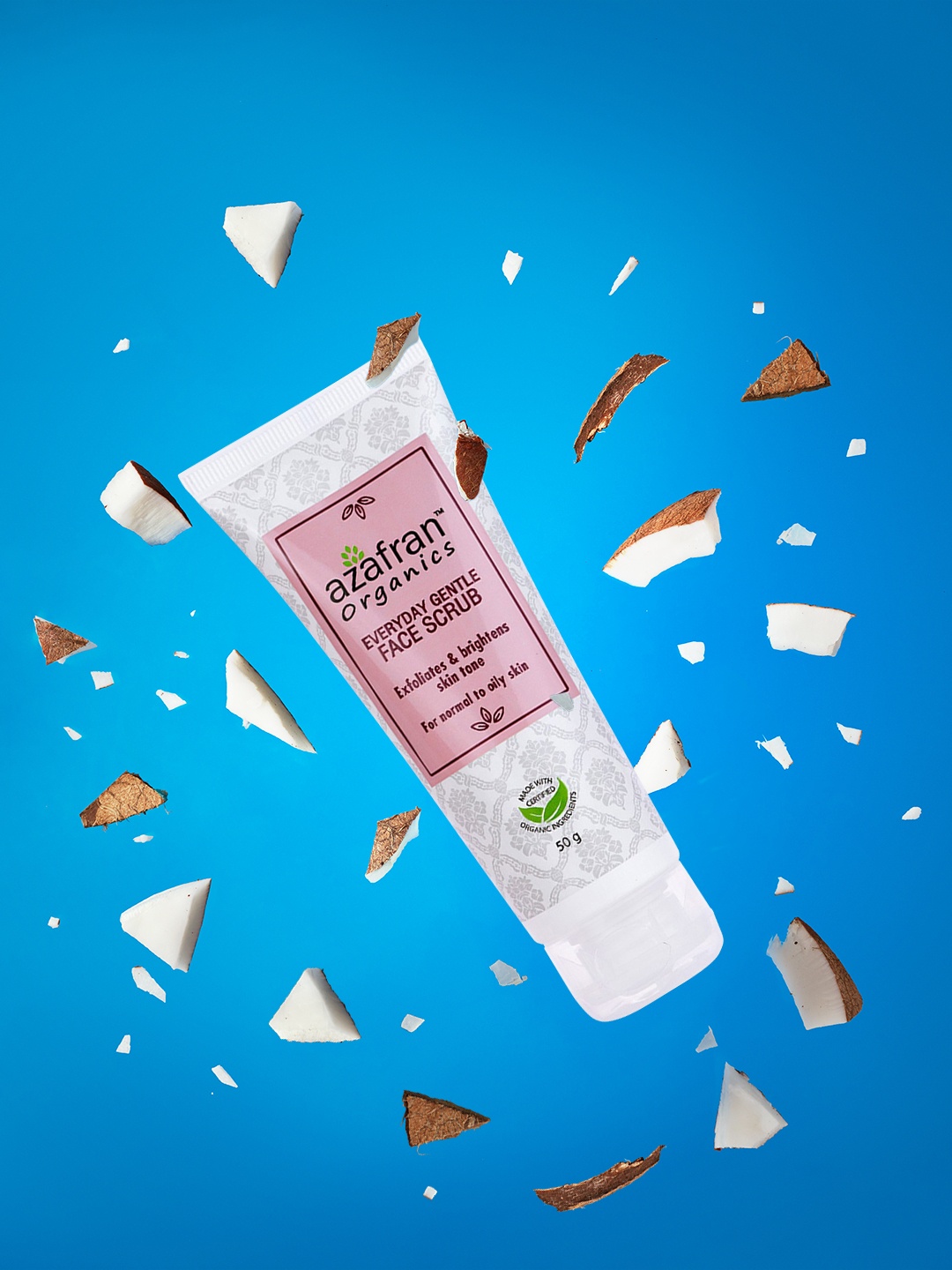 

Azafran Everyday Gentle Face Scrub 50 g, Pink