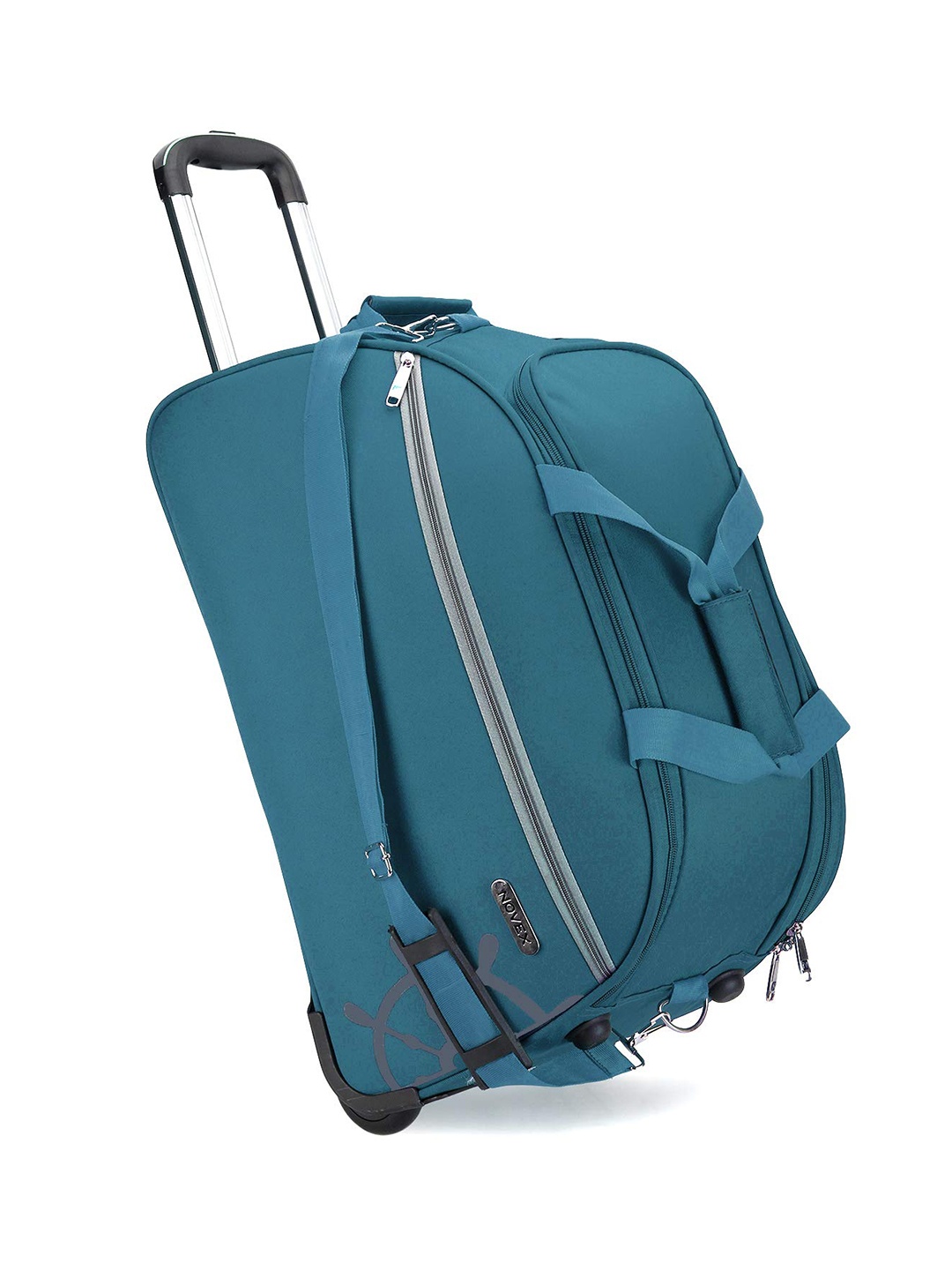 

NOVEX Unisex Teal Blue Solid Travel Canyon Duffle Bag