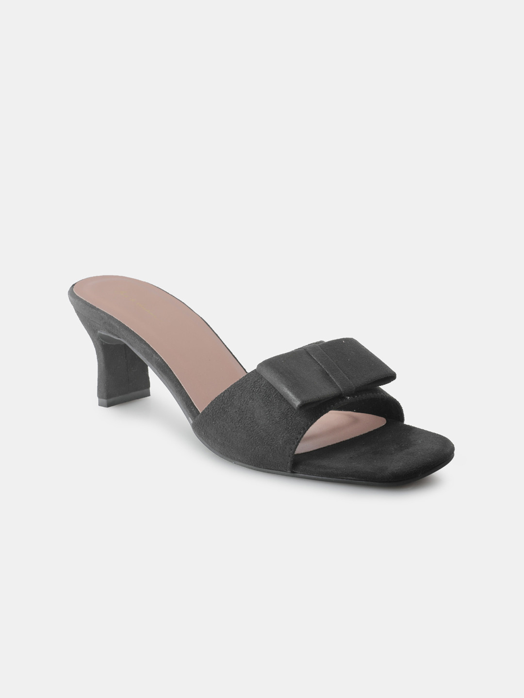 

Mast & Harbour Women Black Solid Heels