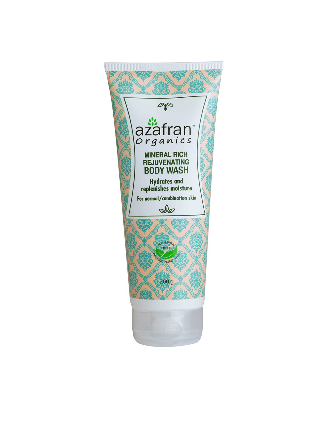 

Azafran Unisex Mineral Rich Rejuvenating Body Wash 200 gm, Cream