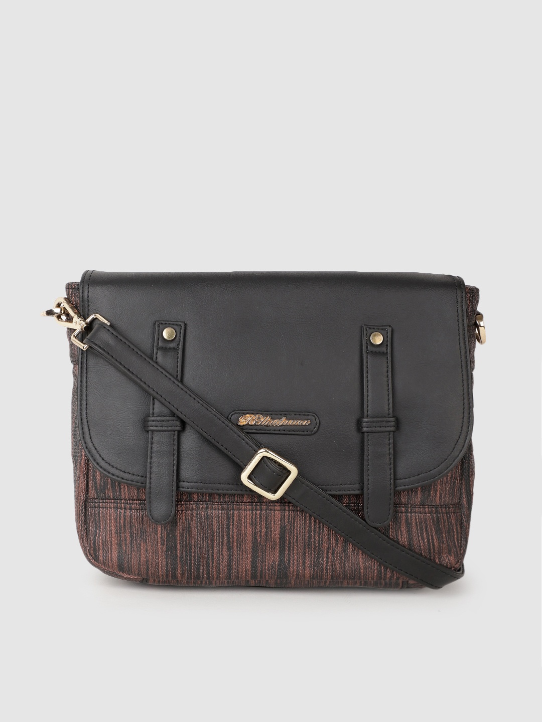 

BELLADAMA Copper Textured Structured Sling Bag