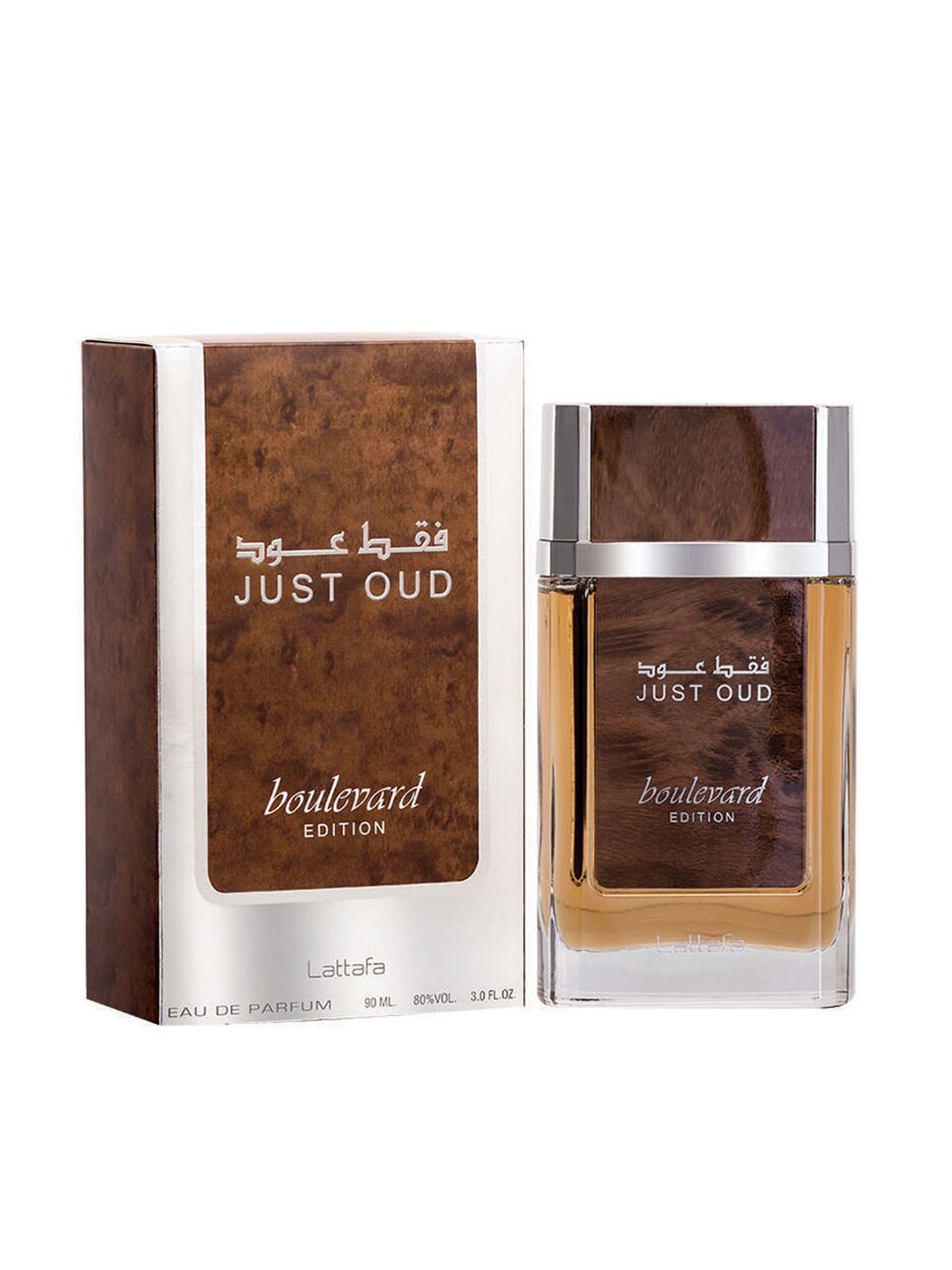 

Lattafa Unisex Just Oud Boulevard Eau De Parfum 100ml, Brown