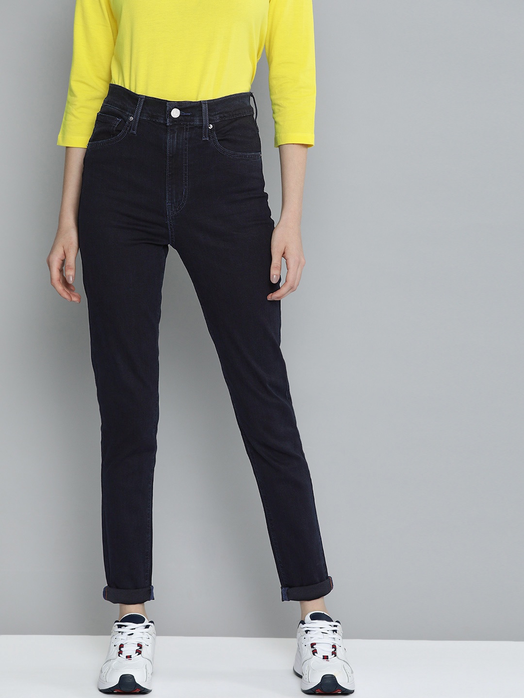 

Levis Women Black Super Skinny Fit High-Rise Clean Look Jeans