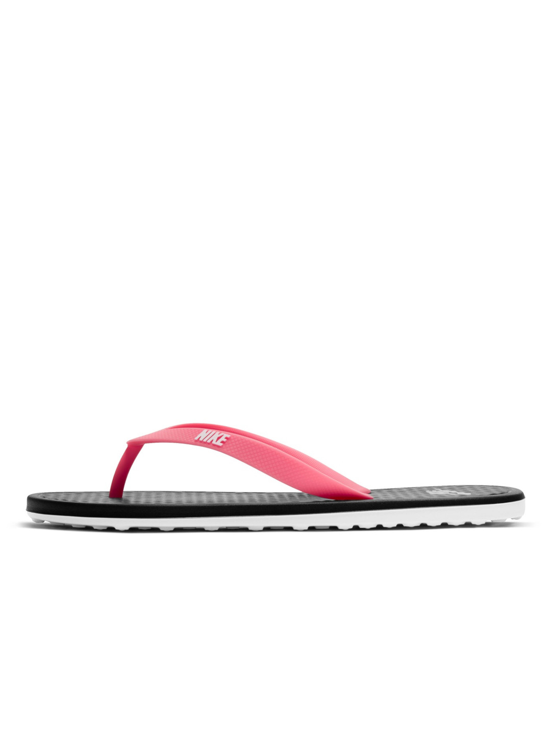 

Nike Women Pink & Black ONDECK Solid Thong Flip-Flops
