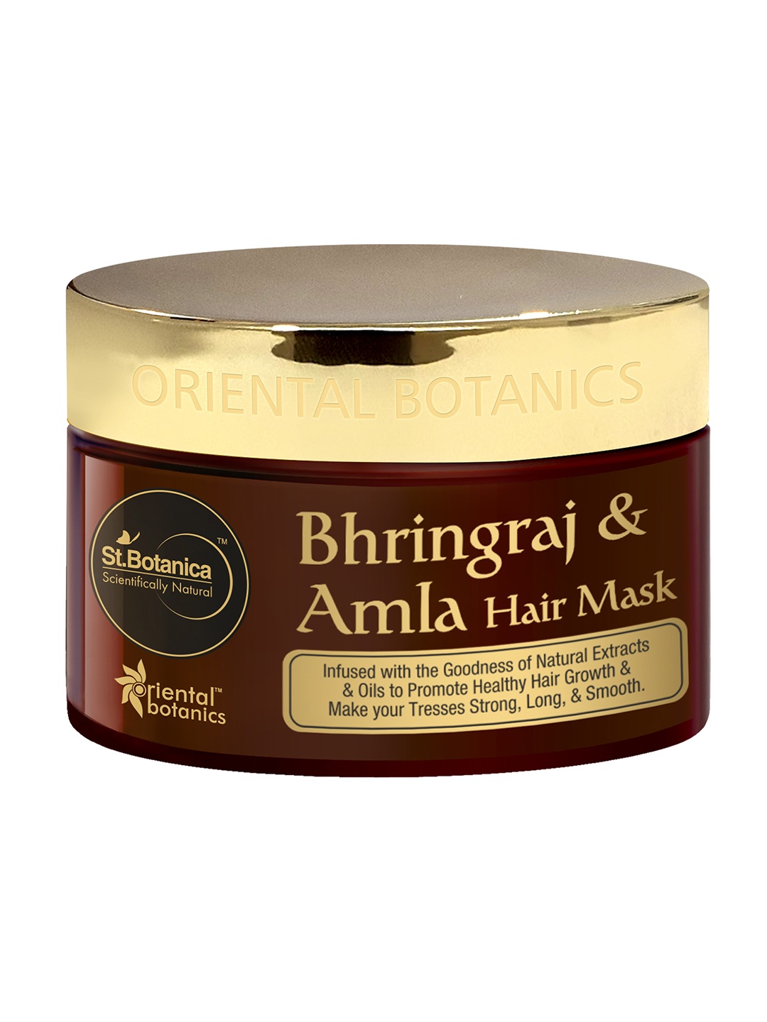 

Oriental Botanics Unisex Red Bhringraj & Amla Hair Mask 200ml