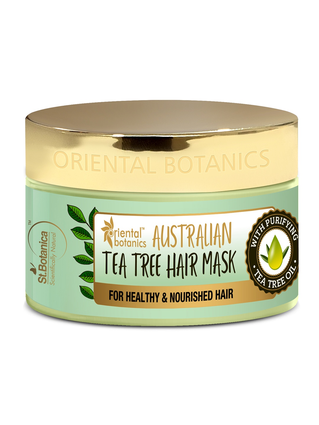 

Oriental Botanics Australian Tea Tree Hair Mask 200ml, Green