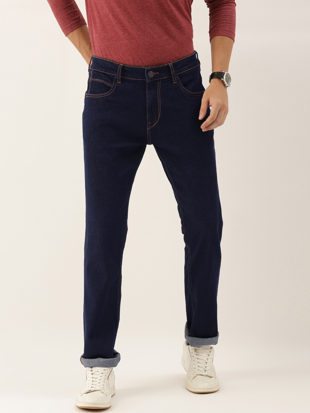 

INVICTUS Men Blue Slim Fit Stretchable Jeans