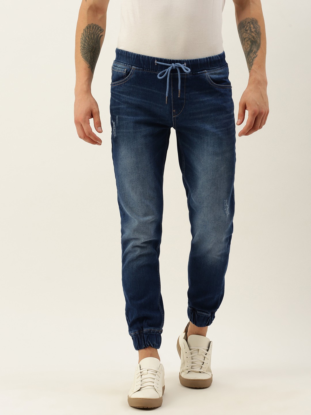 

INVICTUS Men Blue Regular Fit Solid Joggers