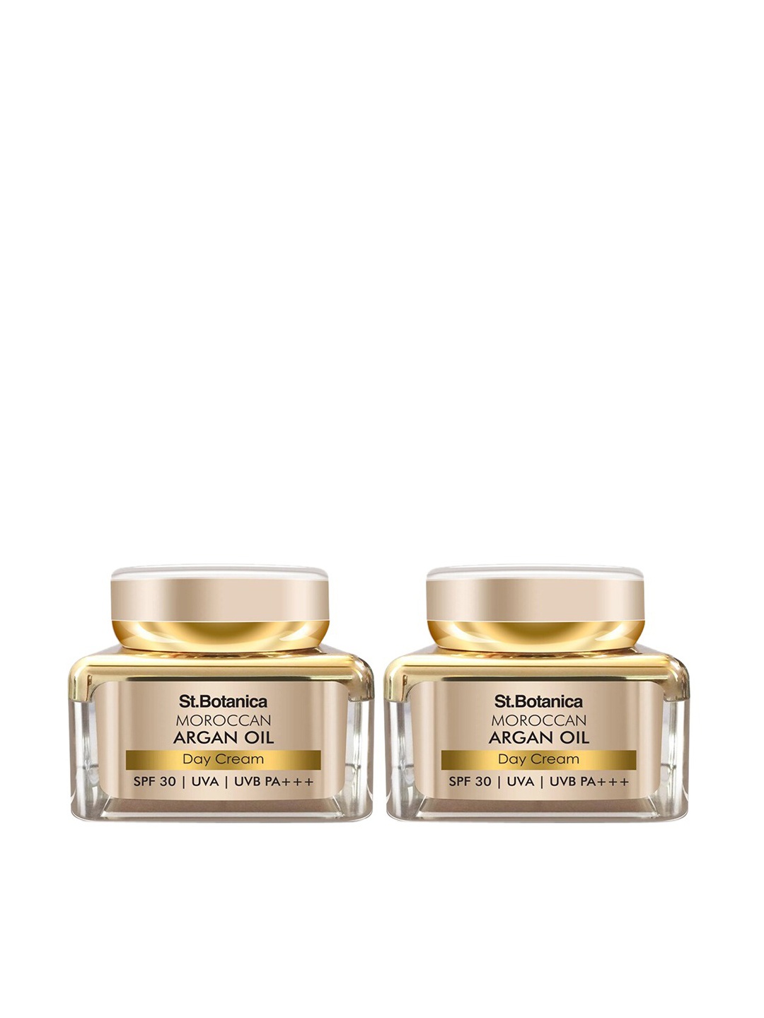 

StBotanica Set Of 2 Moroccan Argan Oil SPF 30 Day Creams, Gold
