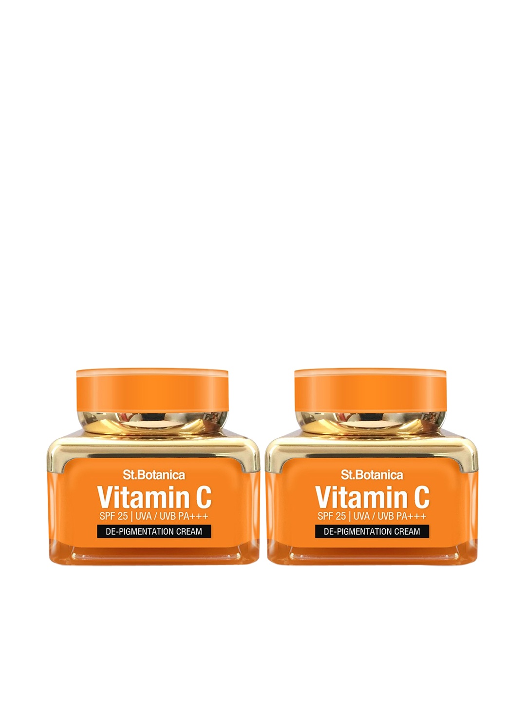 

StBotanica Set Of 2 Vitamin C E & Hyaluronic Acid DePigmentation Creams, Orange