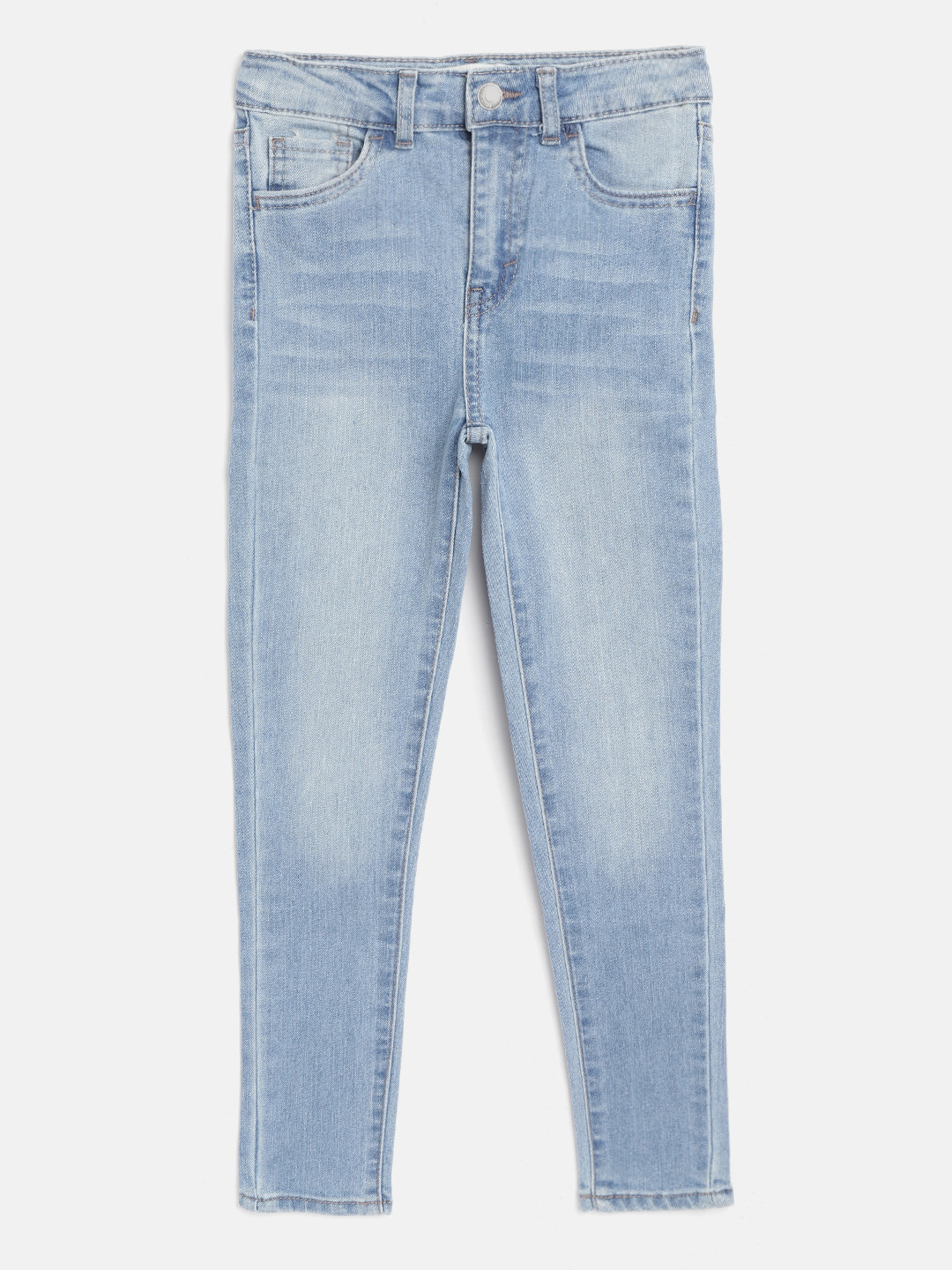 

Levis Girls Blue 720 Super Skinny Fit High-Rise Clean Look Stretchable Jeans