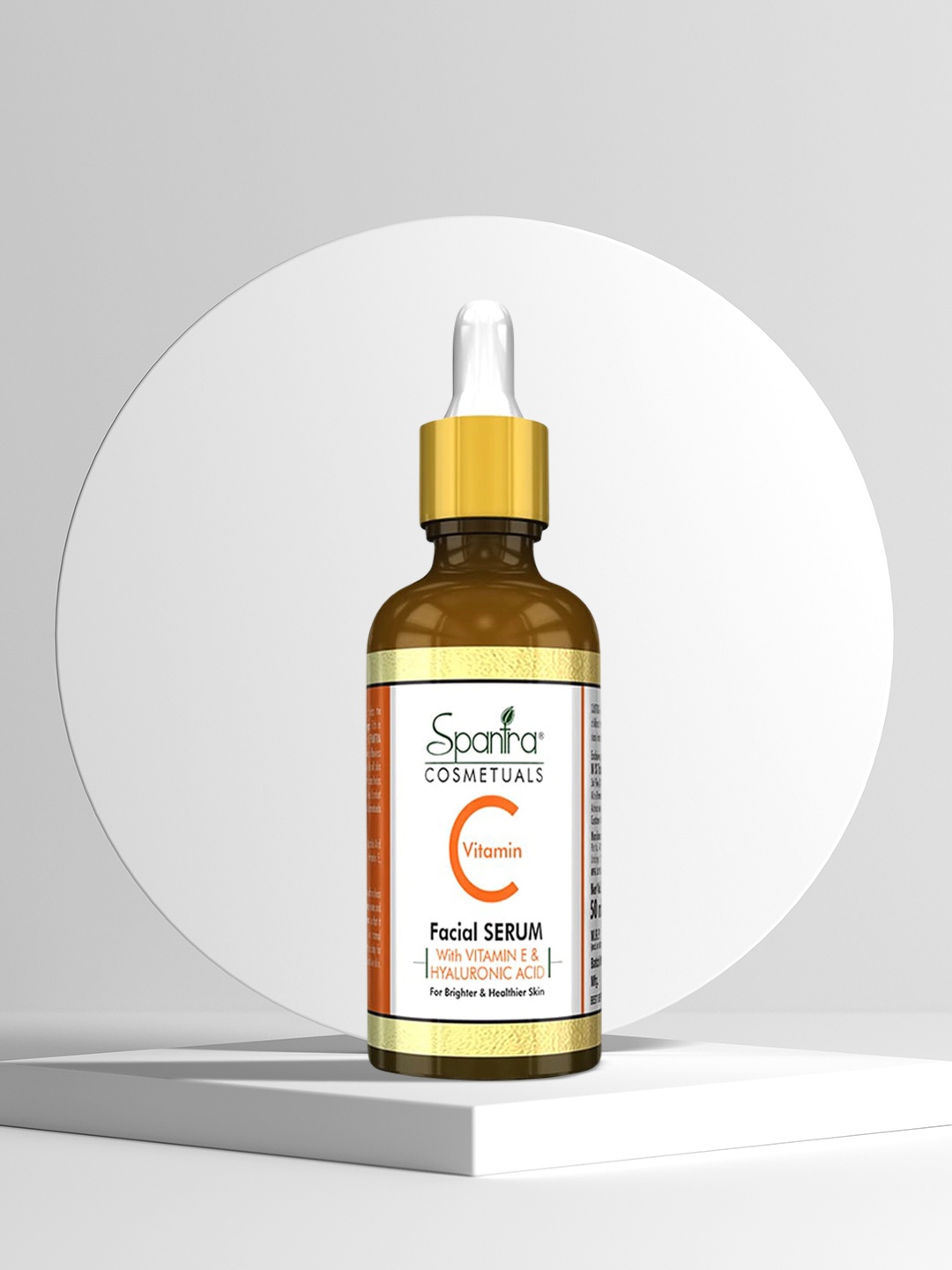 

Spantra Vitamin C Facial Serum for Dark Spots & Skin Repair 50 ml, Orange