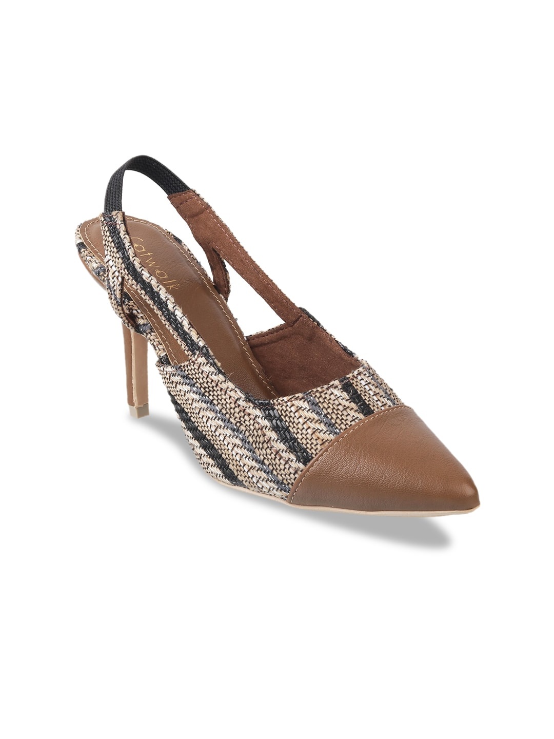 

Catwalk Women Brown Printed Pumps