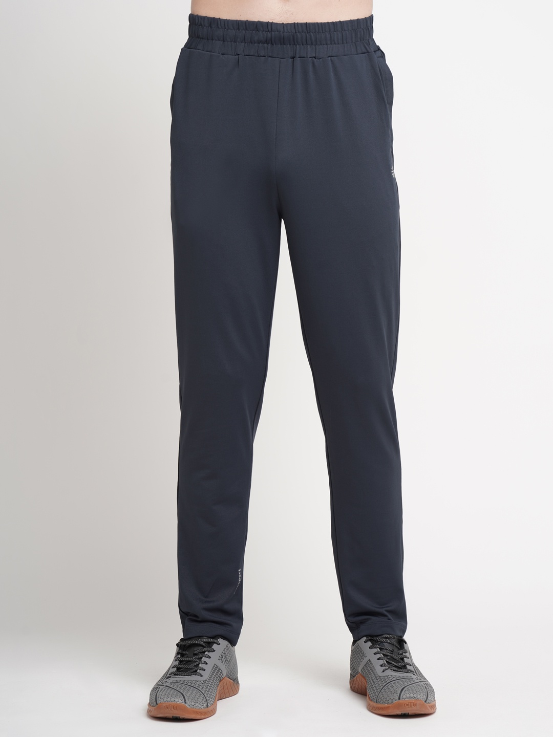 

Cultsport Men Navy Blue Solid Track Pants