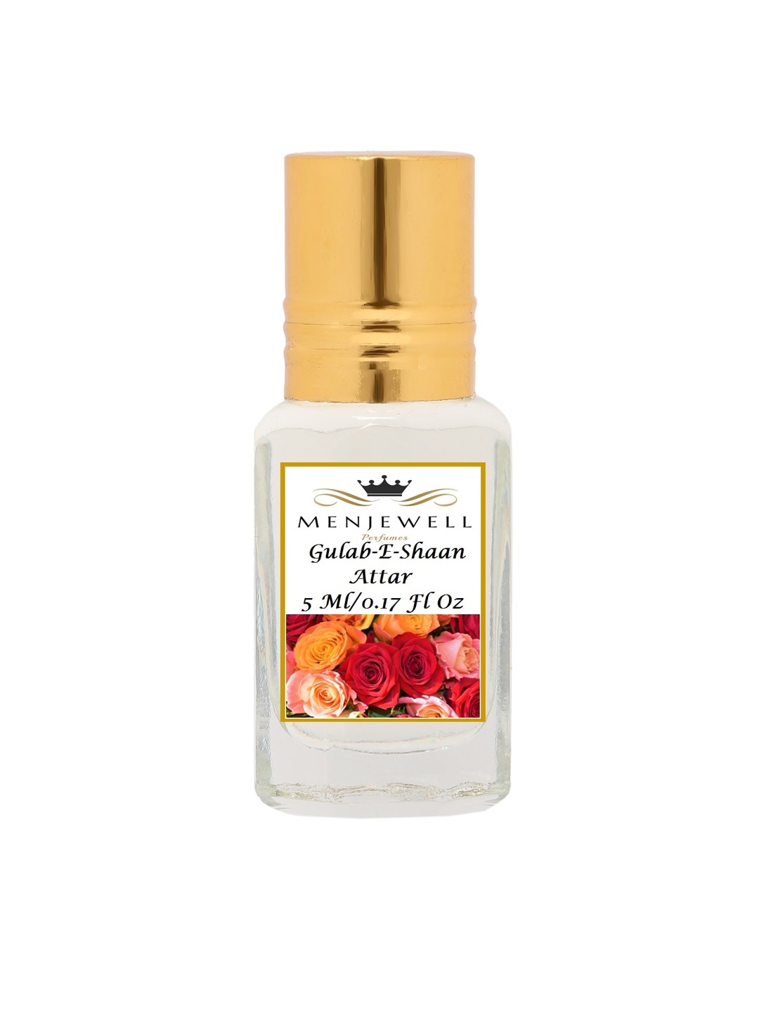 

Menjewell Unisex White Gulab-E-Shan Attar 5 ml