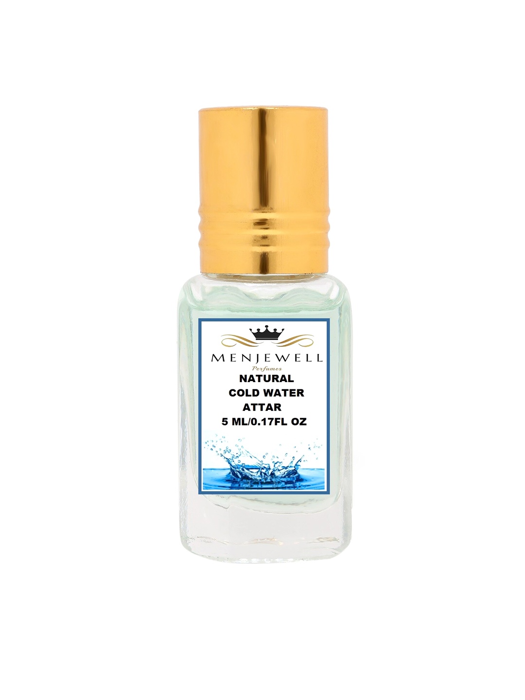 

Menjewell Unisex Natural Cold Water 5 ml, White