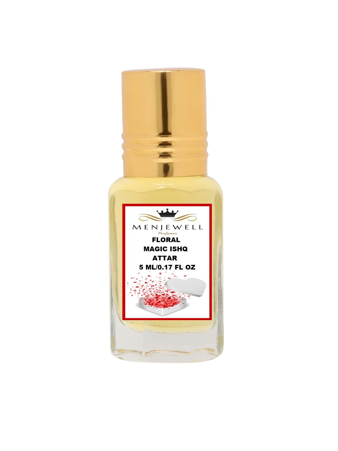 

Menjewell Unisex Yellow Floral Magic Ishq Attar 5 ml