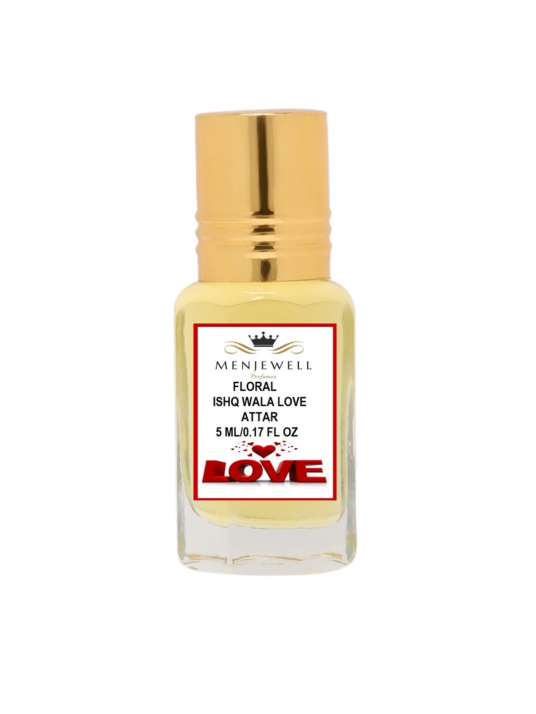 

Menjewell Ishqa Wala Love Attar 5ml, Yellow