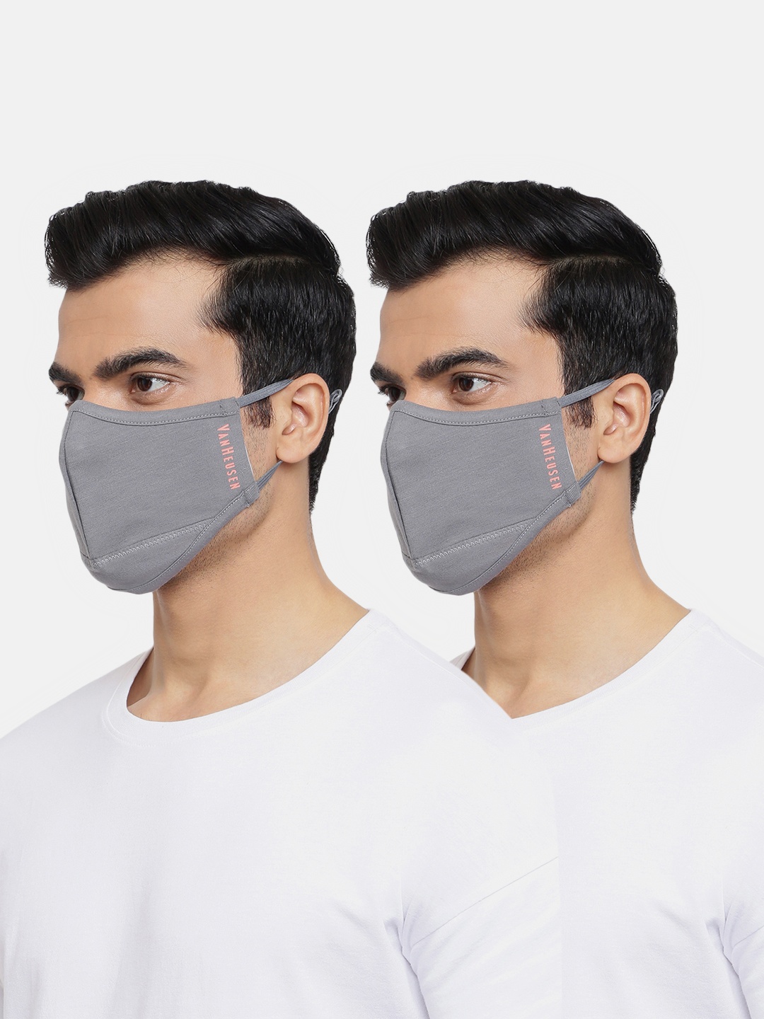 

Van Heusen Men Antibacterial Cool It 6 Layer Protection Mask, Grey
