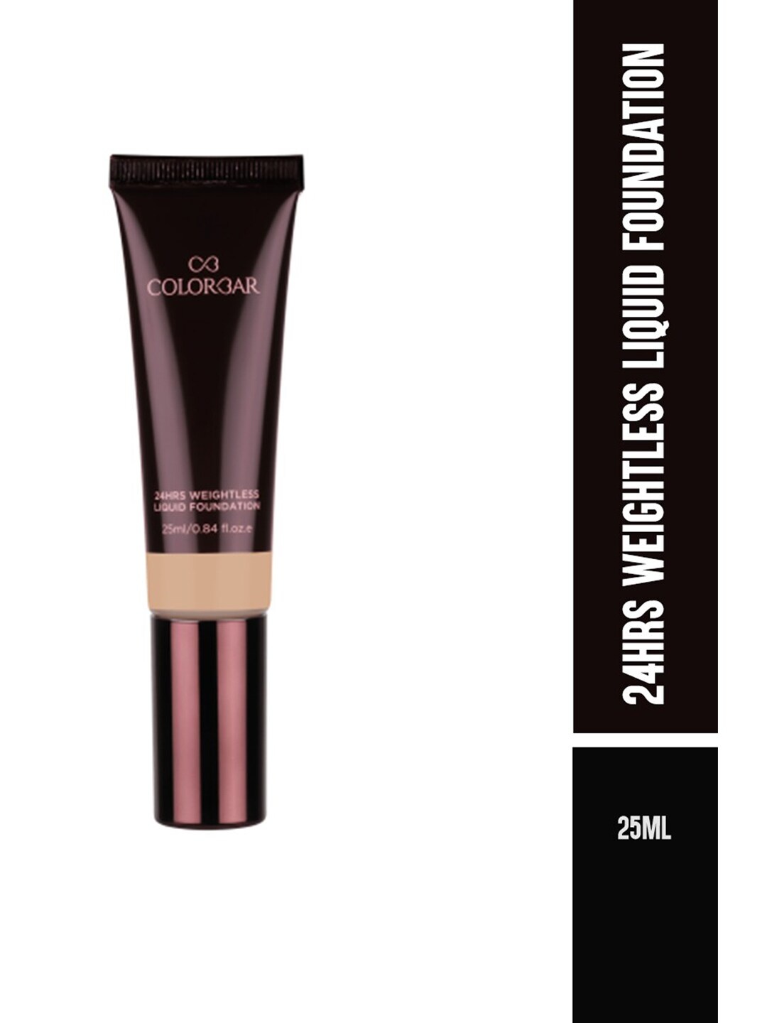 Colorbar 24Hrs Weightless Liquid Foundation 25 ml - FW 1.2, Beige
