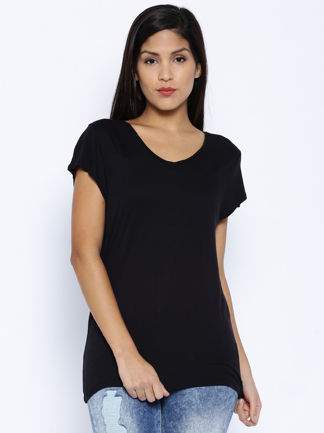 

Pepe Jeans Black Lace Back Top