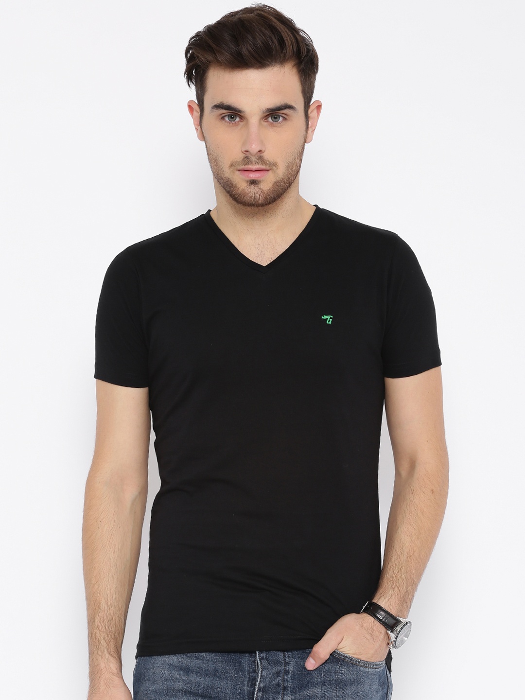 

The Indian Garage Co. Black T-shirt
